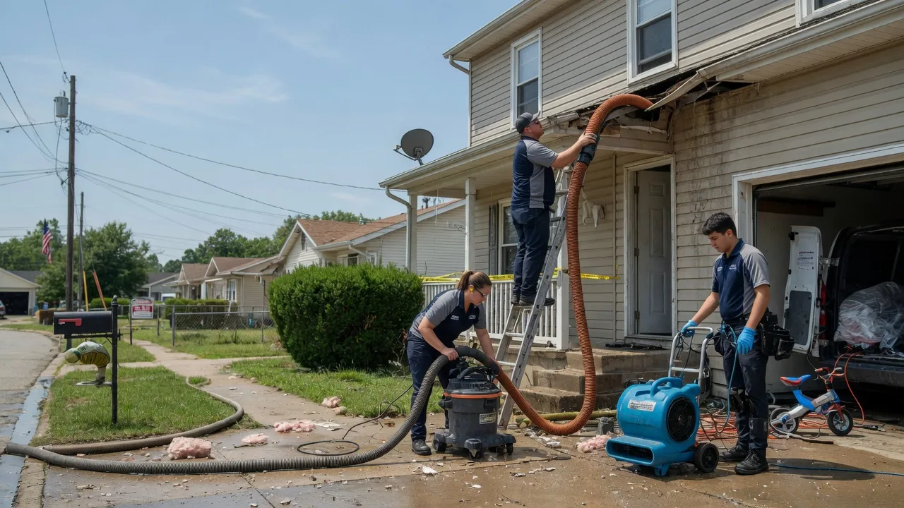 Water Damage Restoration in Andrews Air Force Base, MD near me
